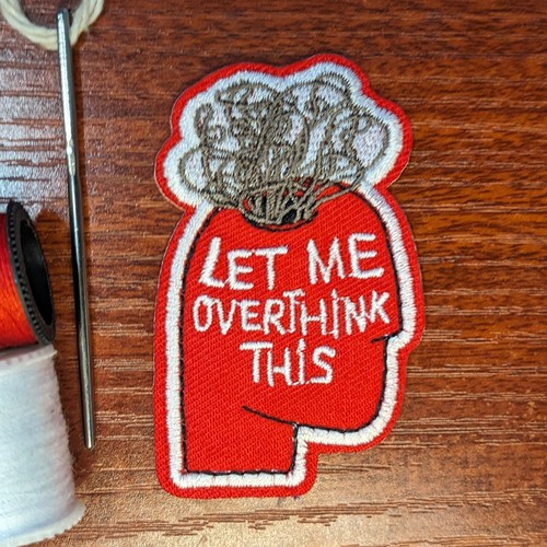 Let overthink this patch - me,