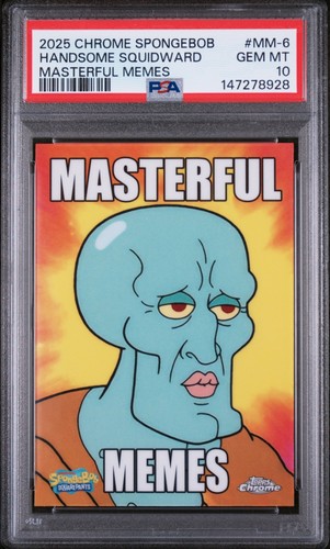 2025 topps chrome spongebob - 2025,