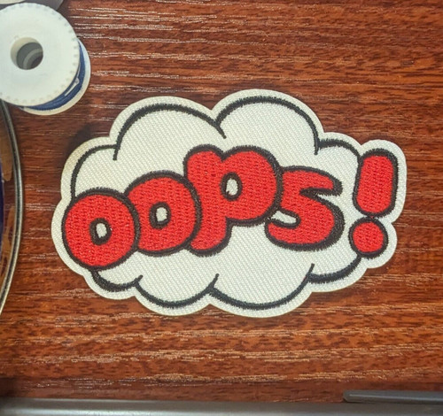 Patch pop art opps divertenti - opps,