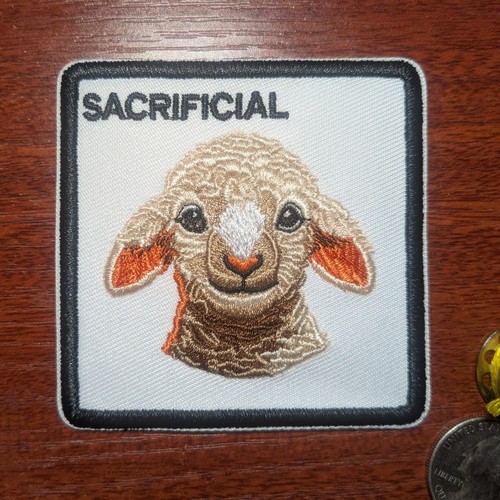 Toppa agnello sacrificale - agnello,