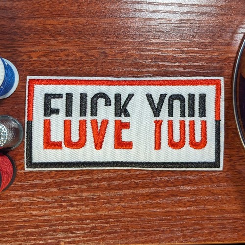 Patch love you - love, f