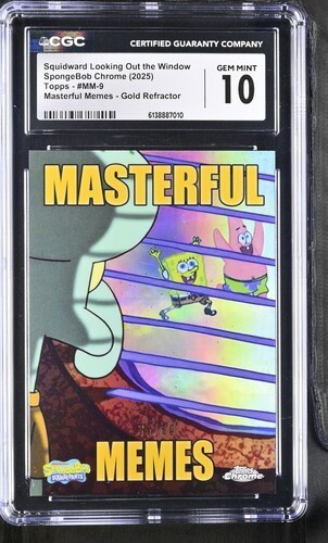 2025 topps chrome - 2025, spongebob