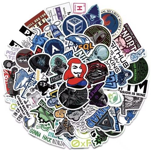 Adesivi hacker - adesivi,