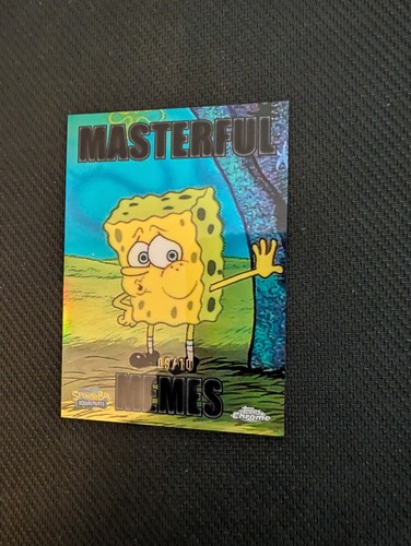 2025 topps chrome spongebob - 2025,